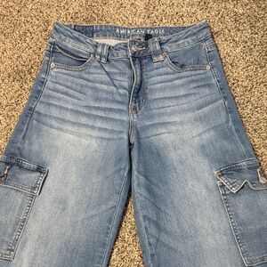 American Eagle Outfitters Super High-Rise Baggy Wide Leg Women's Jeans